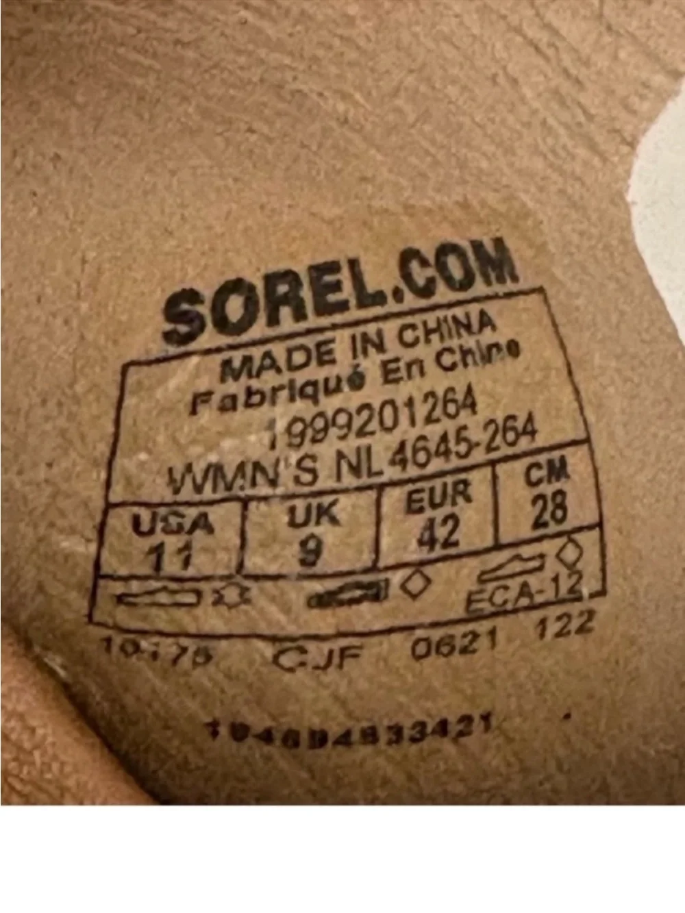 Sorel Cameron Taupe Multi-Strap Espadrille Wedge Sandals Sz 11